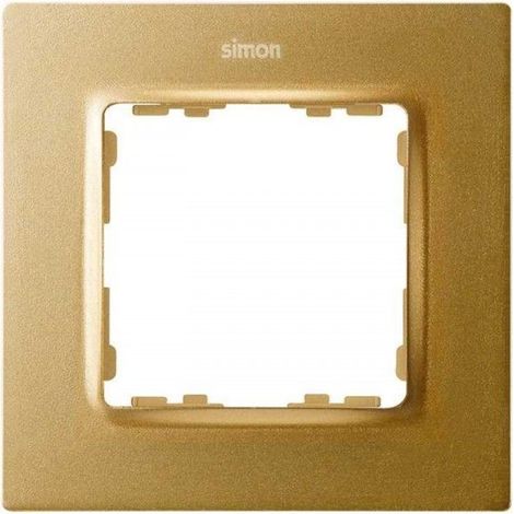 Simon 82 Konzept Rahmen 1 Element Gold SIMON 8200617-095