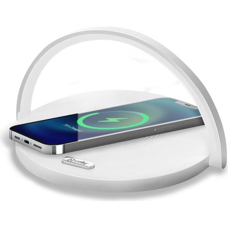 Cargador Inalámbrico Celly WLLIGHTCIRCLEWH Blanco (1/5)