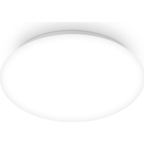 Briloner Plafoniera LED IP44 resistente agli spruzzi d'acqua Ø 28 x 6,5 cm rotonda 19 W 2400 lm 4000 K bianco neutro - Lampada da soffitto bagno ambienti umidi ufficio (1/5)