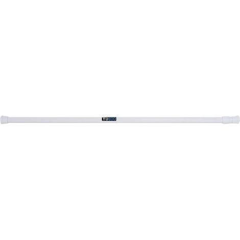 Tringle à Rideau - GAROSA - Télescopique - Extensible 55-90cm - Installation sans Perçage - Max 1kg-Ywey (1/5)