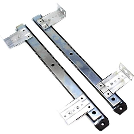 Glissières latérales pour meubles, 1 paire, à billes robustes, tiroirs (1/5)