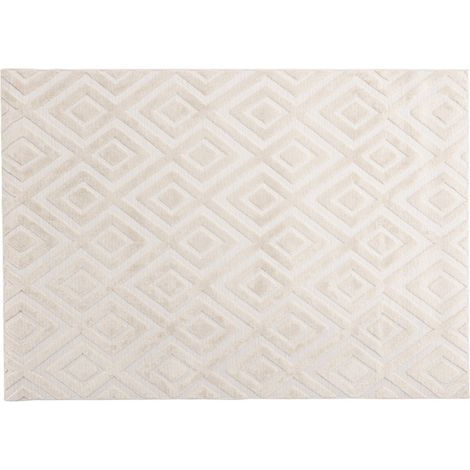 Tapis Shaggy Déco "Pia" 200x290cm Naturel (1/5)