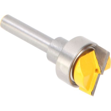 1 pièce Gabarit de fraise droite à queue de 1/4 po, accessoire pour outils de travail du bois (1/5)