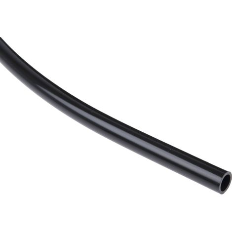 Tuyau à air RS PRO, 10mm x 7mm x 30m Noir en Nylon ( Prix pour Bobine de 30 Mètres )