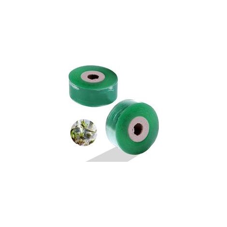 2 Rouleaux Greffage Ruban, Ruban Greffage Transparent, Biodegradable, Auto-adhésif, Ruban Film a Greffer pour Greffage Pépinière Arbre Semis Fleurs (Vert 3 cm) (1/5)
