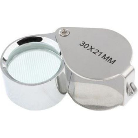 Loupe De Précision - Grossissement X30 - Diamètre 21 Mm - Pour Bijoutiers Et Horlogers