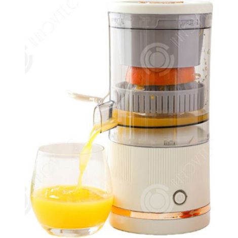 INN Presse-agrumes 600ml 45W extracteur de jus domestique jus domestique de jus portable séparé mini mixeur multifonctionnel blanc (1/4)