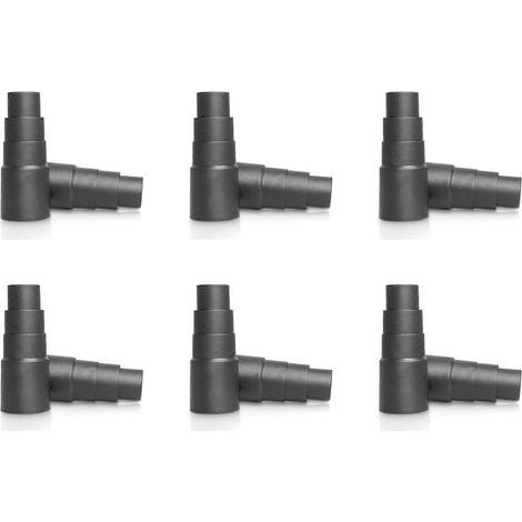 Kit de 12 Adaptateurs Tuyau Aspiration, 26,5 32,5 34,5 40,5 mm, Raccords Universels Aspirateur, Pièces Rechange (1/5)