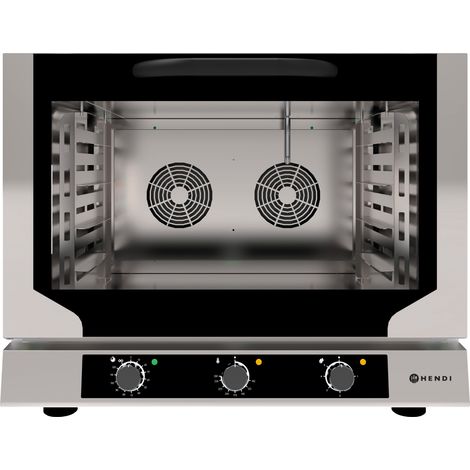 Four à Convection Avec Humidificateur - 400V - 4 Niveaux - Hendi