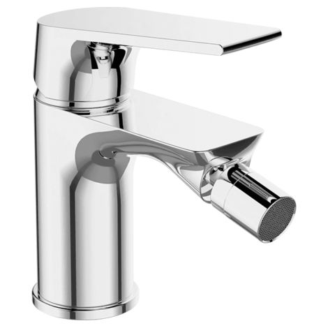 Plato Chrome Stand-Bidetarmatur mit Stöpsel