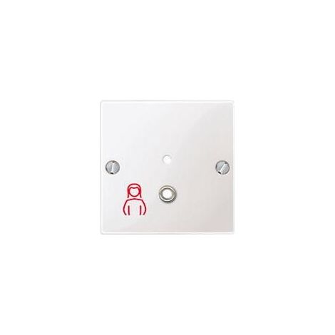 Placa de cubierta Merten meg4843-0325 brillante termoplástico 1 puerto