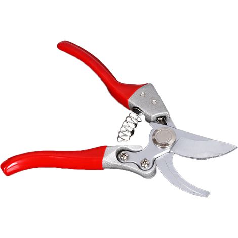 Secateurs - Bypass Pruning Shears - Garden Tree Trimmer - For Roses Vegetables Flowers Bonsai - 20 cm - Stainless Steel Blade - Ergonomic Handle - 1 Piece (1/5)