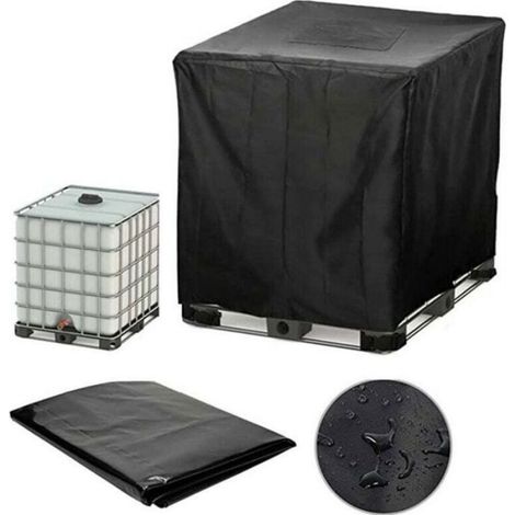 Housse Pour Tonneau De Pluie - 120x100x116 Cm - Anti-Uv Anti-Poussiere - Extérieur