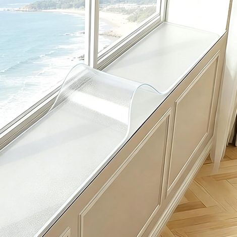 Tapis de rebord fenêtre en PVC transparent 2 mm (1/5)