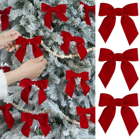 Pince à cheveux étoile bonnet de Père Noël rouge, épingle à cheveux festive, accessoire de coiffure à pince latérale. (1/4)
