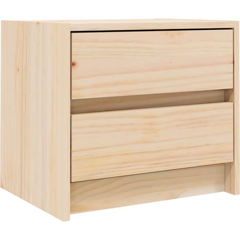 Maison Exclusive - Nachttisch 40x31x35,5 cm Massivholz Kiefer