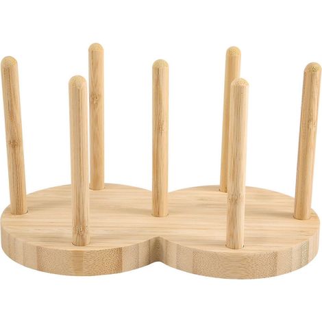 Disposable tasse support étagère eau thé cups bois distributeur avec longer stick mug affichage stand organisateur 2 (1/5)
