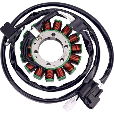 Bobine de Stator Magnétique 28P-81410-00-00 pour Grizzly 700 YFM700FG 4WD 2007-2015 28P-81410-01-00 (1/2)