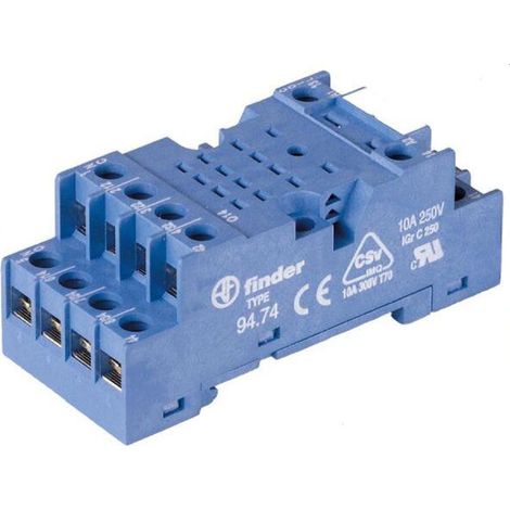 Finder Relaisfassung 94.74 blau 1 STK