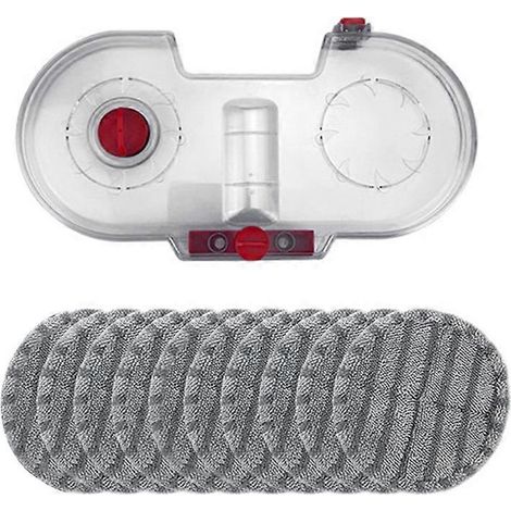 Ensemble brosse de nettoyage pour aspirateur balai électrique Dyson V7 V8 V10 V11, chiffon de nettoyage et réservoir d'eau. (1/5)