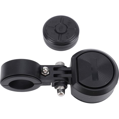Klaxon pour vélo électrique avec télécommande, chargement USB-C, son puissant de 120 dB, étanche IP66, alarme pour VTT et scooter. (1/5)