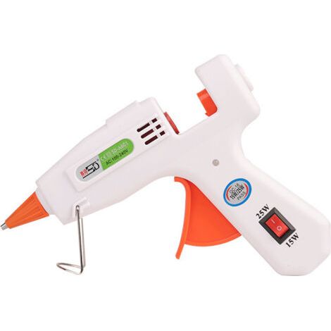 Pair Mini Pistolet à Colle Chaude pièces pour DIY Small Art, Réparations rapides et à domicile, Bureau et école (1/5)