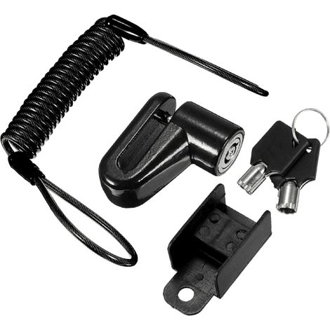 Remplacement de casier de roue de freins à disque de serrure de fil d'acier antivol pour le Scooter électrique de Xiaomi Mijia M365 (1/5)