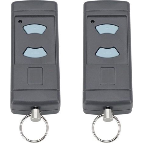Juego de 2 transmisores de repuesto para abrepuertas de garaje con botón azul, 868 MHz, para HORMANN HSE2-868, HSM4-868, HSE4-868, compatible con Tubauto HSM4-868, HS4-868 (1/5)