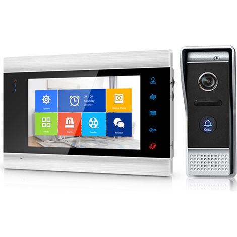 Tuya Videocitofono Smart WiFi Kit Fotocamera e Monitor Interno (1/5)