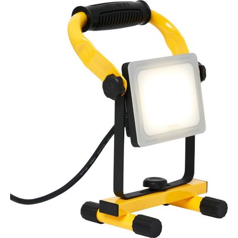 Stanley Foldable Work Light Outdoor Black Yellow Portable 20 Watt LED Floodlight (1/5)