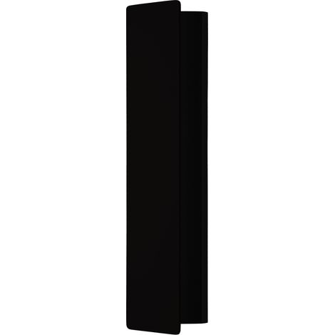 EGLO Lámpara de pared LED Zubialde, 1 luz de pared moderna, foco de pared interior de aluminio y acero, lámpara de salón, lámpara de pasillo en negro y blanco (1/3)