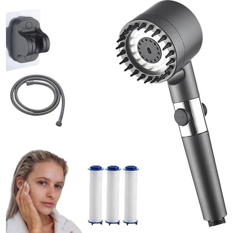 Duschkopf Multifunktions Massagedusche Handbrause Hochdruck Duschkopf Handbrause mit Schlauch