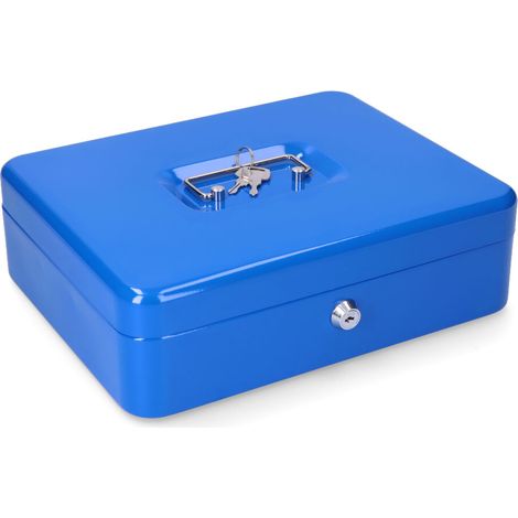 Caja de caudales cfc09 300x240x90mm azul m13400 micel (1/4)