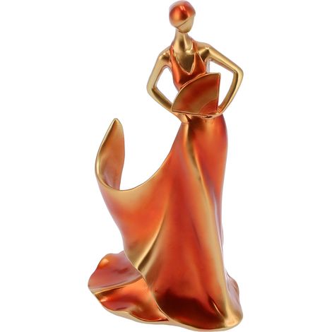Porte-Bouteilles Moderne avec Figurine de Fille, Décoratif pour Salon, Véranda, Meuble, Support à Vin Élégant (1/5)