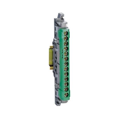 Bloque de bornes verde de 13 orificios IP2xZ13 004834