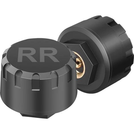 (Bluetooth)M5 Capteurs sans fil pour véhicules moto, alarme de surveillance de la pression des pneus avec 2 capteurs externes (1/5)