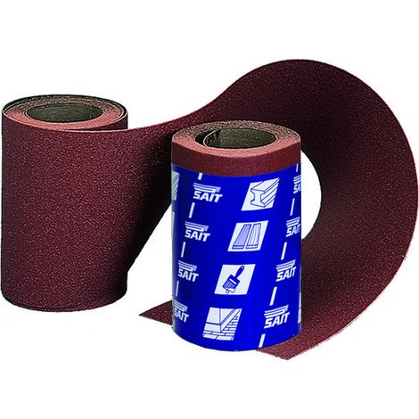 1ROTOLO CARTA ABRASIVA RM-SAITAC A-D mm. 115x5 mt. grana 100