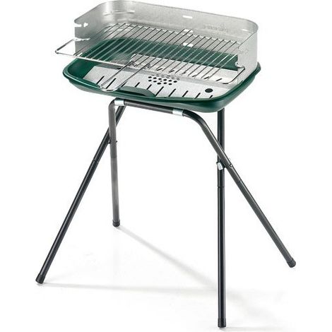 Barbecue rettangolare con griglia 48x34x70 cm ompagrill - ompagrill (1/3)