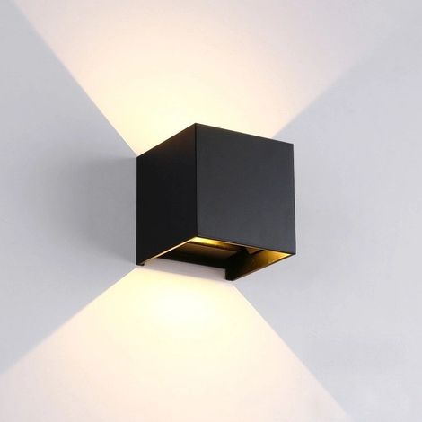 Applique murale LED étanche, design créatif et minimaliste, idéale pour l'éclairage des couloirs, escaliers et passages. (1/3)