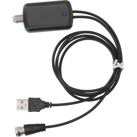 Amplificateur de signal TV HD numérique 25DBI, antenne à amplification automatique, amplificateur de fréquence pour téléviseur, gain élevé, récepteur renforcé. (1/5)