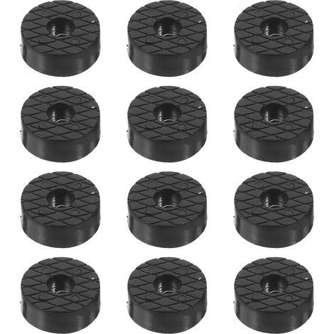 UKCOCO Patins antidérapants ronds en caoutchouc pour pieds de chaises (1/5)