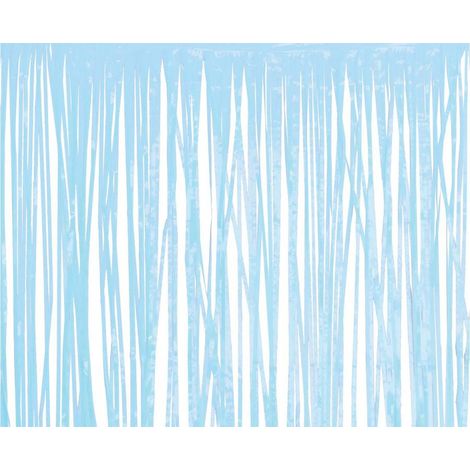 Cortina decorativa, azul, pastel J - 1 x 2 m (1/3)