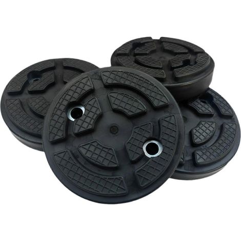 Lot de 4 patins en caoutchouc pour vérin de levage automatique de camion, pièces de rechange (1/5)
