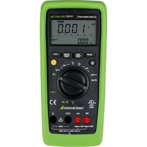 Gossen Metrawatt METRALINE DM 61 multimètre numérique robuste