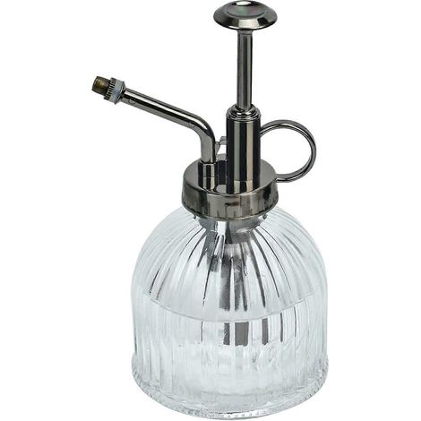 Arrosoir à reflux, arrosoir en verre de 200 ml pour plantes, arrosoir en verre pour terrariums en pot d'intérieur et d'extérieur, jardin, fleurs, etc. (1/4)