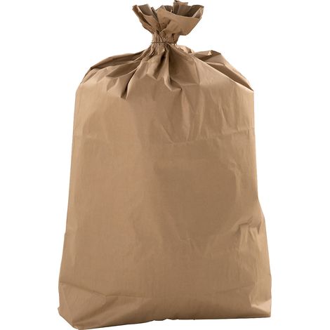 FRANKEL kaiserkraft, Sacs-poubelle en papier, capacité 120 l,