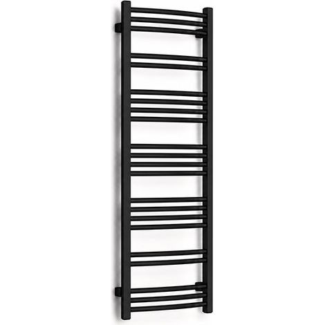 Scaldasalviette elettrico nero - (HxL) 555x400mm - 200 Watt - 200 Watt - JAD555-400E8N (1/5)