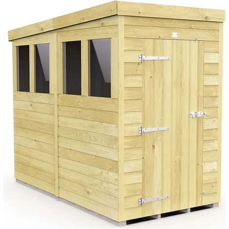 4 x 8 Pent Shed