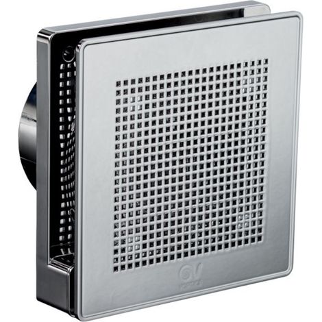 Evo - Intermittierender Design- und leisem, energiesparendem Chrom-Extractor - Ø100 (1/4)
