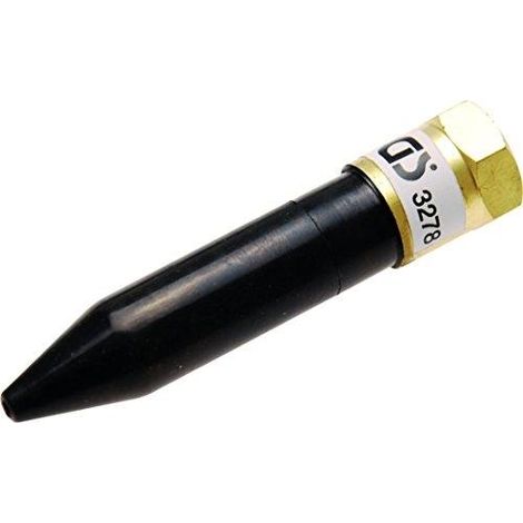 Pistola aria compressa BGS Technic ugello gomma 80mm nero